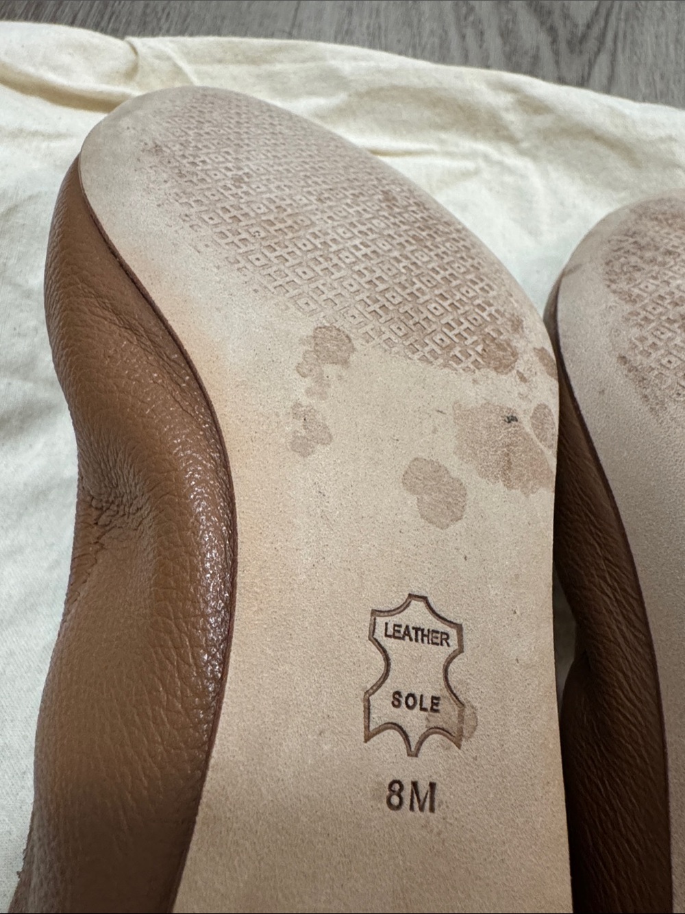 Tory Burch Leather Flats Size 8 - Picture 9 of 12